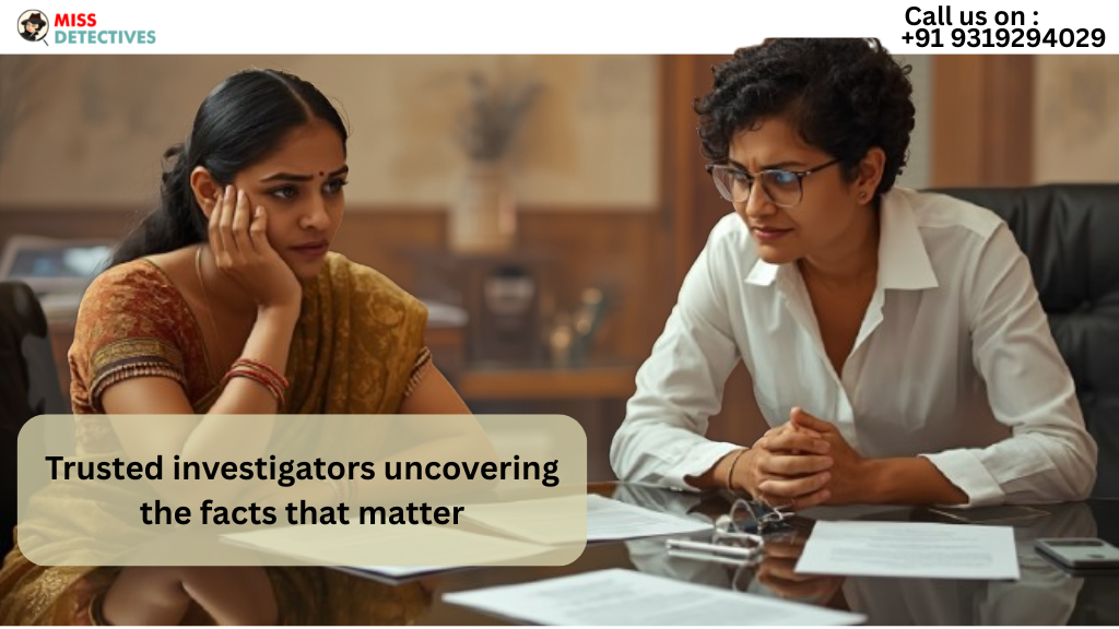 Best Post Matrimonial Investigation in Ahmedabad handled by professional female detectives