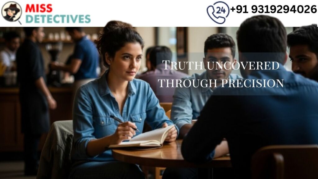 Confidential client meeting for Missing Person Investigation Bangalore by expert detectives