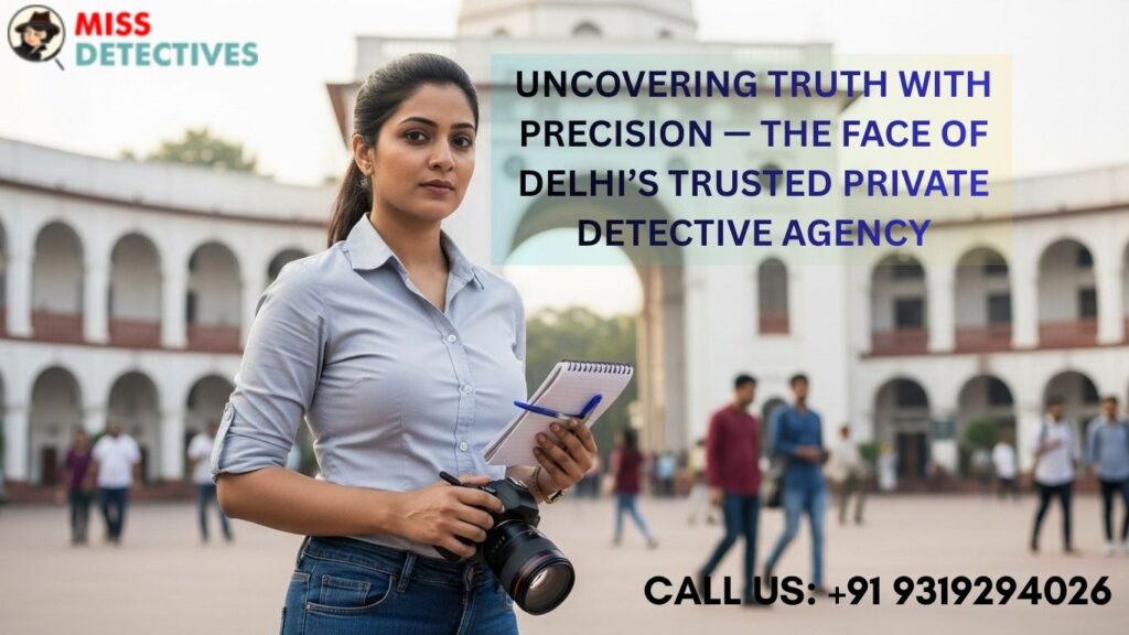 Your Trusted Private Detective Agency in Delhi for Discreet, Expert Investigations