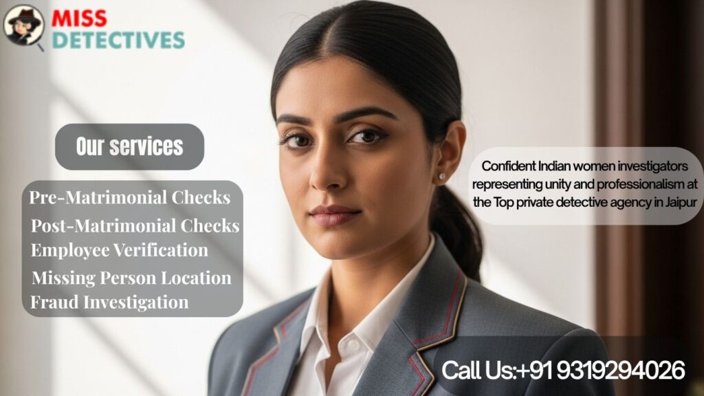 Top private detective agency in Jaipur – Trusted, Professional & Result-Driven Investigators