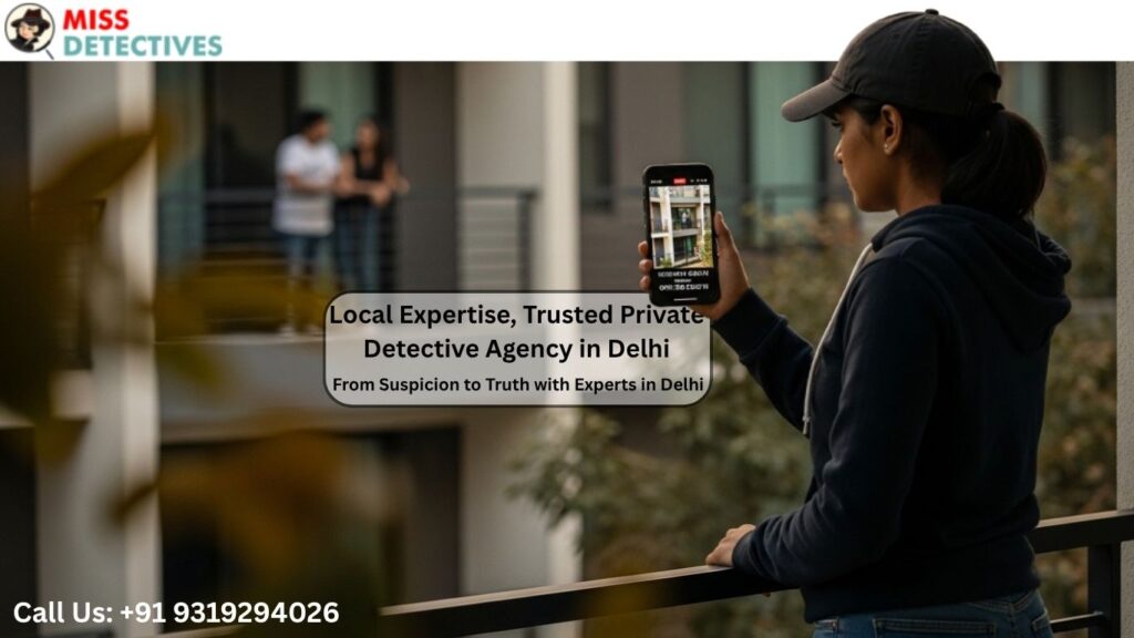 Trusted private detective in Delhi for surveillance services