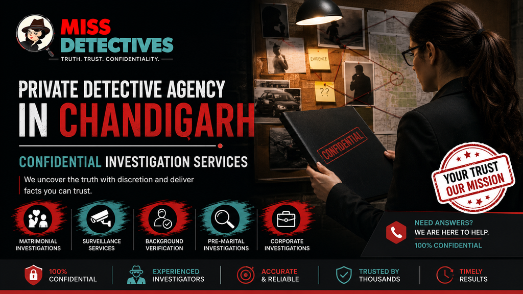 Private Detective Agency in Chandigarh: Reliable Investigation Services
