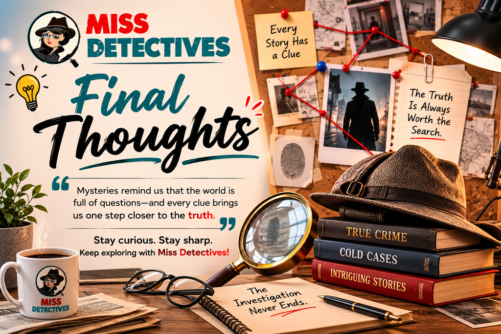 Miss Detectives Curiosity Uncovers Everything