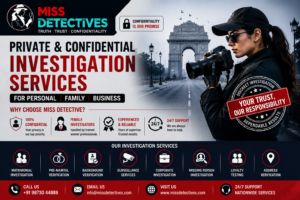 Detective Agency in Delhi | #1.Trusted & Professional Investigation Services